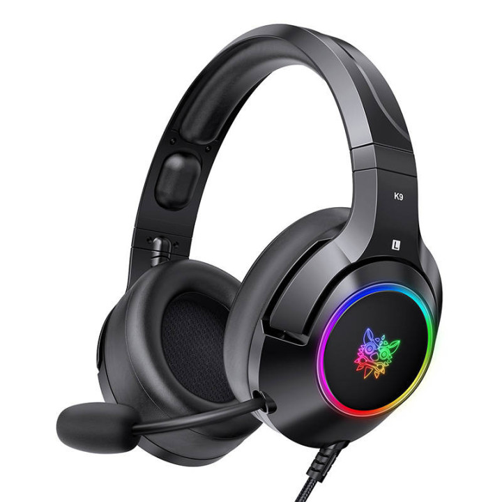 Игровые наушники ONIKUMA K9 Black RGB
