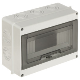 SURFACE-MOUNTING HERMETIC DISTRIBUTION CABINET 8-MODULAR ROZ/4-8/EL Marlanvil