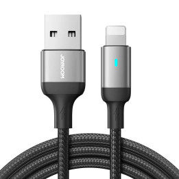 Cable a USB-A/Lightning/2.4A/3m Joyroom S-UL012A10 (negro)