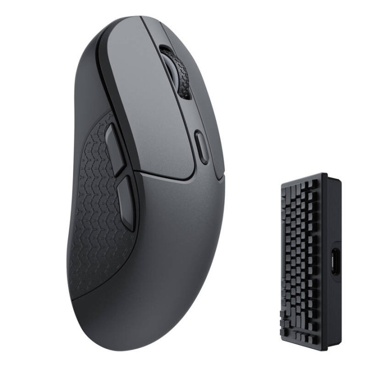 Ratón inalámbrico para juegos Keychron M3 RGB 4000Hz (negro) [M3-A4].