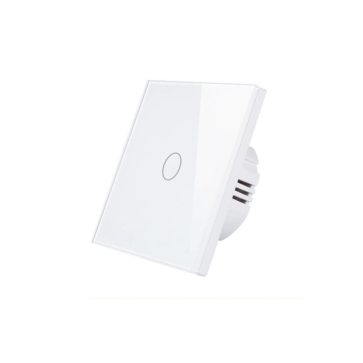 SmartWise Z1-LS 1-Gang Zigbee Smart Wall Touch-Schalter (einzelnes stromführendes Kabel)