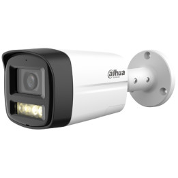 DAHUA HAC-HFW1500TLM-IL-T-0280B-DIP 5MP Smart Dual Light Two-Way Talk Analog CCTV Camera, 2.8mm