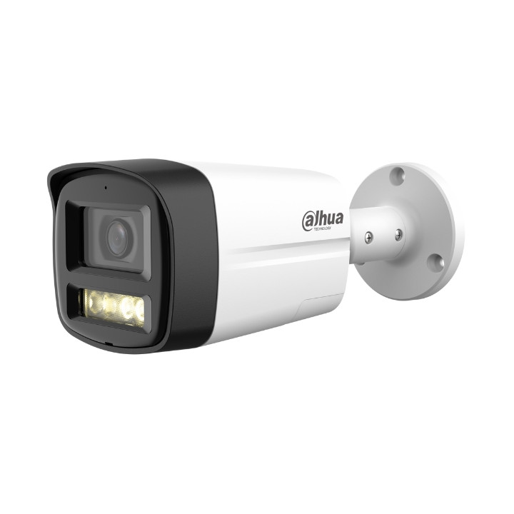DAHUA HAC-HFW1500TLM-IL-T-0280B-DIP 5MP Smart Dual Light Two-Way Talk Analog CCTV Camera, 2.8mm