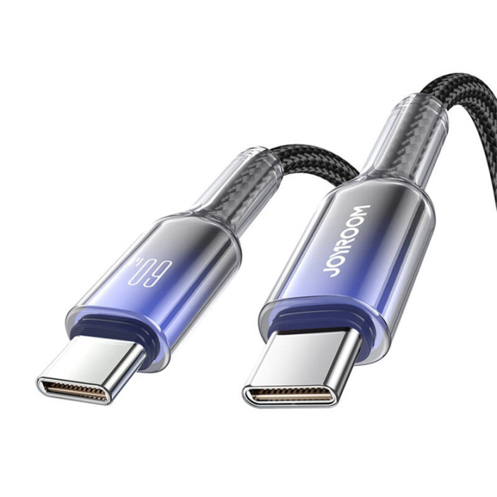 Joyroom S-A42 60W cable USB-C 1,2m negro