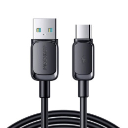 Кабель S-AC027A14 USB to USB C/3A/ 1,2м (черный)