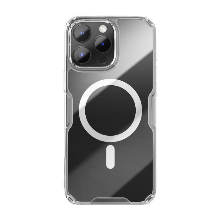 Nillkin Nature TPU Pro Funda magnética iPhone 16 (blanco)
