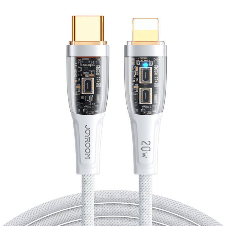 Cable a USB-C Lightning 20W 1,2m Joyroom S-CL020A3 (blanco)