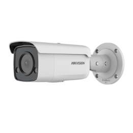HIKVISION PRO DS-2CD2T47G2-L(2.8mm)(C) 4MP Outdoor Bullet IP Camera with PoE, IR 60m, White Light, WDR 120dB