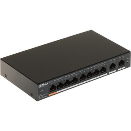 INTERRUPTOR POE CS4010-8ET-60 8 PUERTOS DAHUA