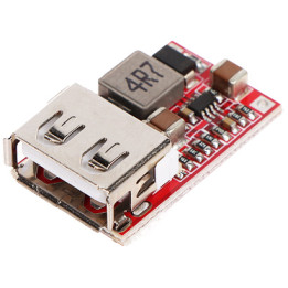 Przetwornica PZD-USB/12-5V DC/DC z gniazdem USB i wyjściem 5V 1A