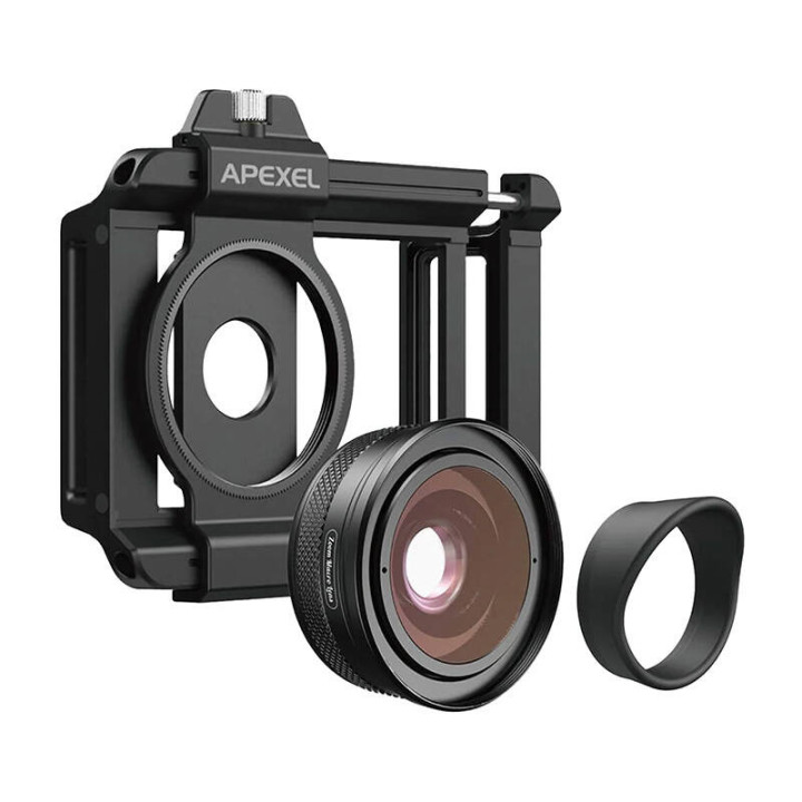 Макрообъектив 10-20х для смартфона/телефона Apexel ZM-100, F1.05