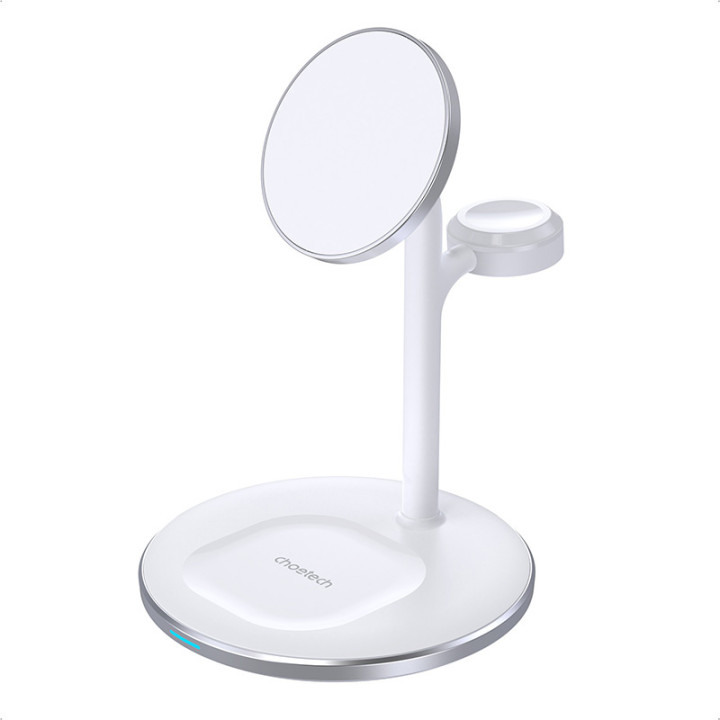 Cargador inalámbrico magnético Choetech T585-F Qi2 3 en 1