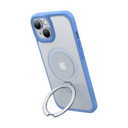 Funda para teléfono Torras Ostand Matte para iPhone 15 (azul marino)