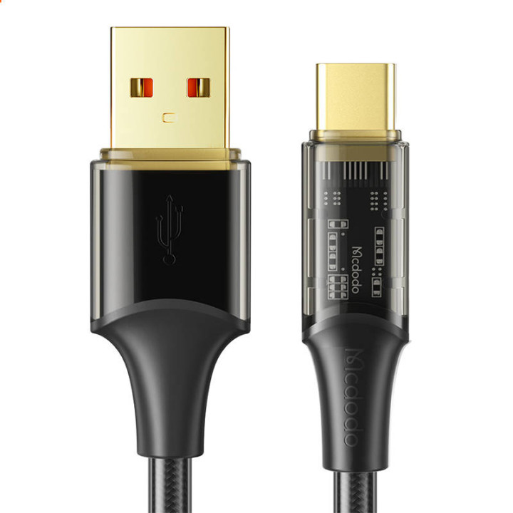 Кабель USB-USB-C, Mcdodo CA-2090, 6А, 1,2м (черный)