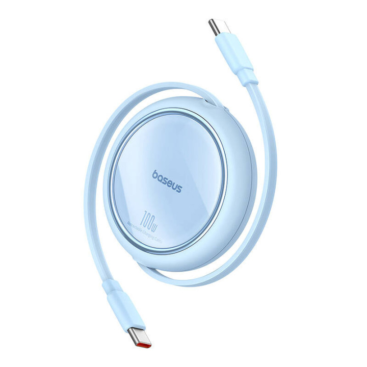 Кабель USB-C на USB-C Baseus Free2Draw, PD, 100 Вт, 1 м (синий)