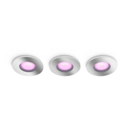 Philips Hue Xamento встраиваемый хром 3x5,7 Вт