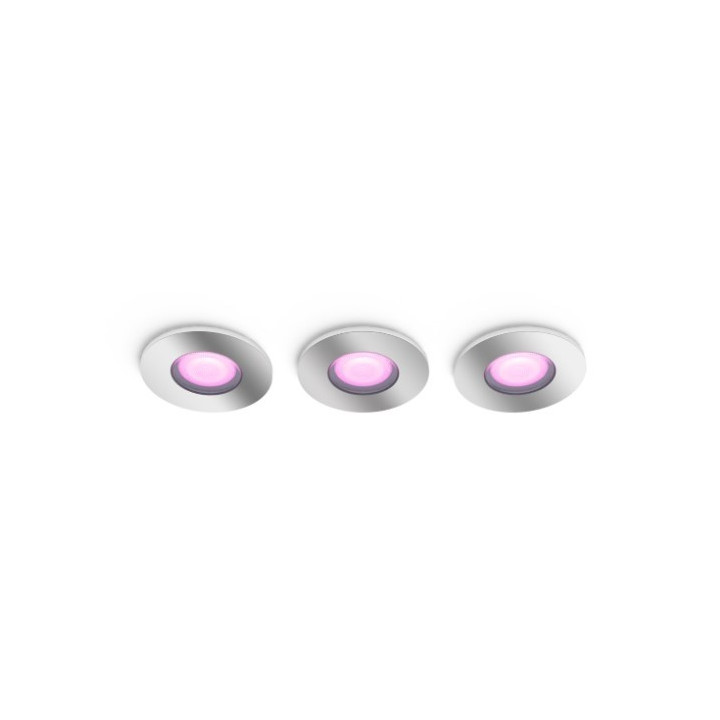 Philips Hue Xamento recessed chrome 3x5.7W