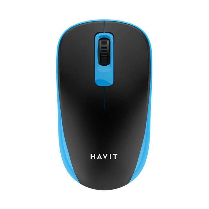 Ratón inalámbrico Havit MS626GT (negro y azul)