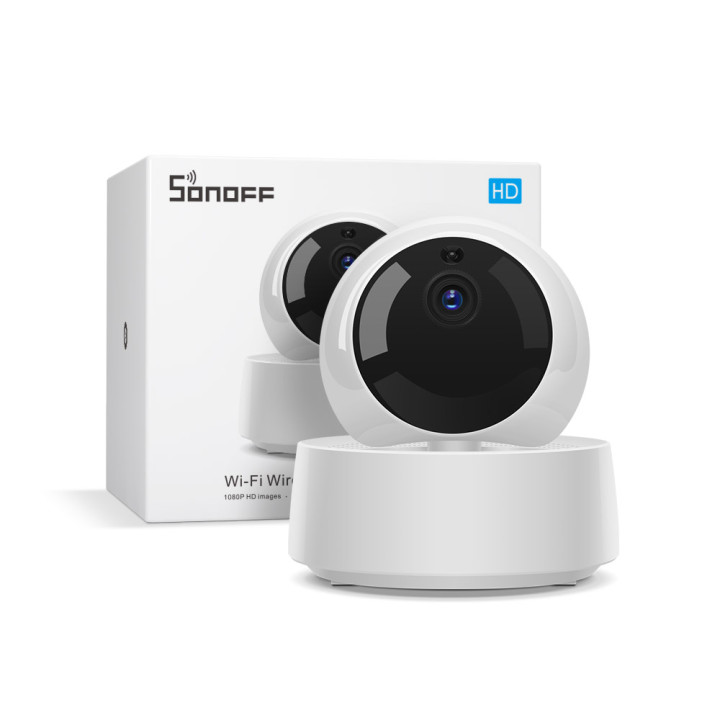Камера Wi-Fi/Ethernet, совместимая с приложением eWeLink, Sonoff GK-200MP2-B (R2, с поддержкой облачного хранилища)