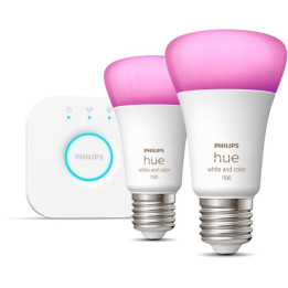 Philips Hue mostek + 2x E27 9W RGBW