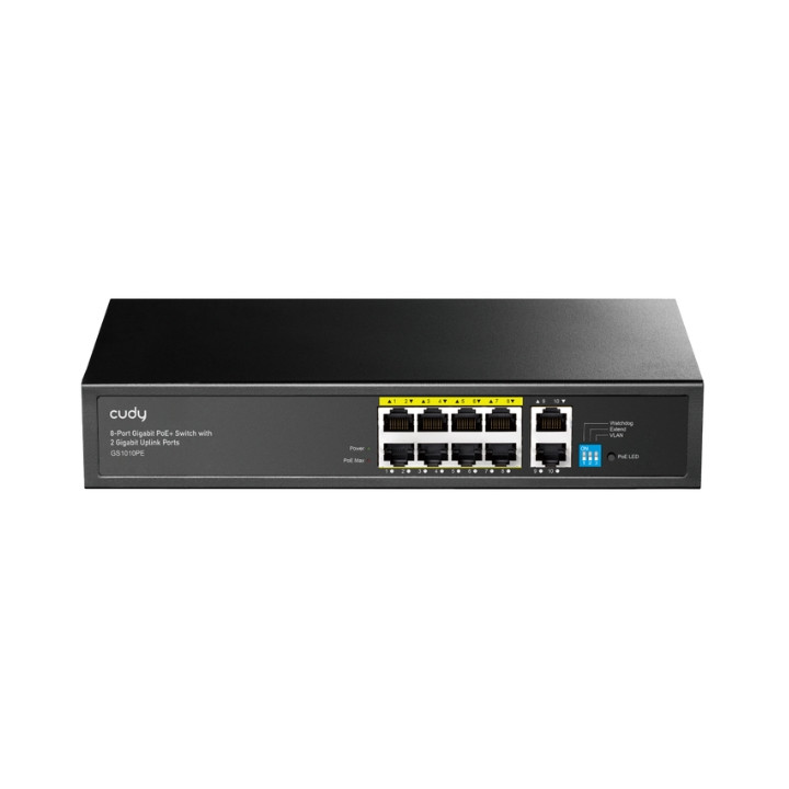CUDY GS1010PE 8-Port PoE Switch
