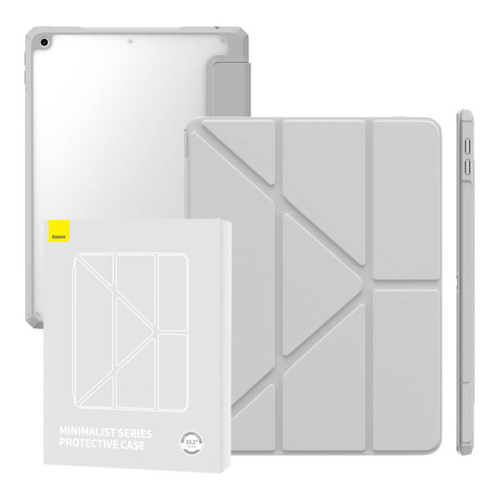 Baseus Minimalist Series Funda protectora para iPad 10,2" (gris)