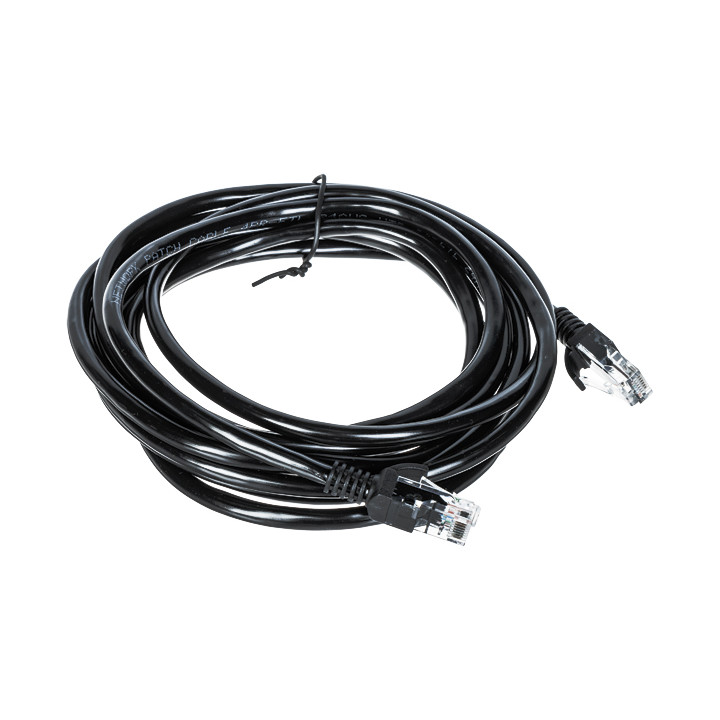 RJ45/3.0-BLACK Patch Cord 3.0 m