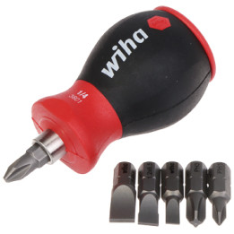 MULTIBIT SCREWDRIVER WH-MD/MULTI-1/STUBBY WIHA