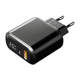 Cargador de corriente Mcdodo CH-7170 PD 20W 2xUSB + USB-C (negro)