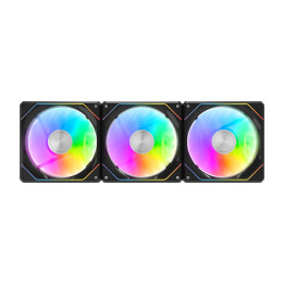 Ventiladores de computadora Darkflash Gauss G24 3 en 1 (negro)