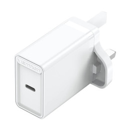 Cargador de Pared USB-C Vention FADW0-UK 20W UK Blanco