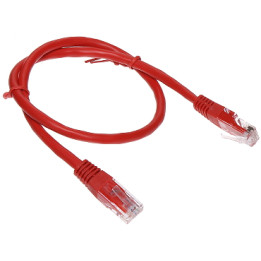 Patch Cord RJ45 Cat6 0.5m Red RJ45/6/0.5-RED