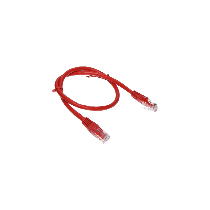 Patch Cord RJ45 Cat6 0.5m Red RJ45/6/0.5-RED
