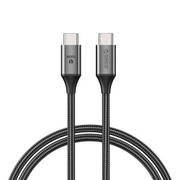 Cable de carga Orico 100W USB-C a USB-C (negro)