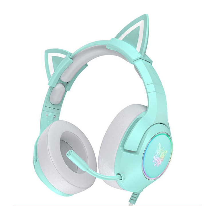ONIKUMA K9 Зеленые игровые наушники