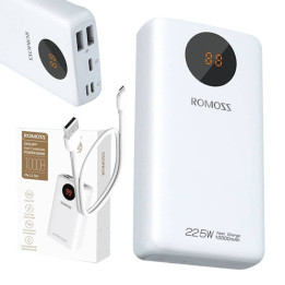 Powerbank Romoss SW10PF 10000mAh, 22,5W (blanco)
