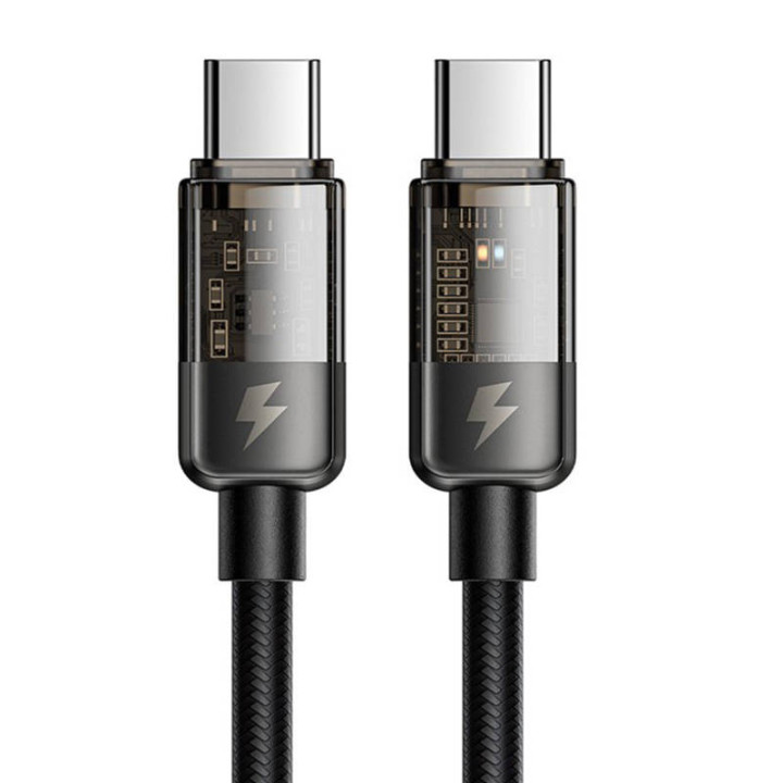 Cable USB-C a USB-C Mcdodo CA-2840, PD 100W, 1,8m (negro)