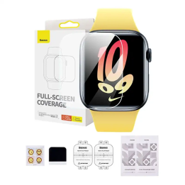 Película protectora Baseus de 40 mm para AP Watch 4/5/6/SE/SE 2, transparente