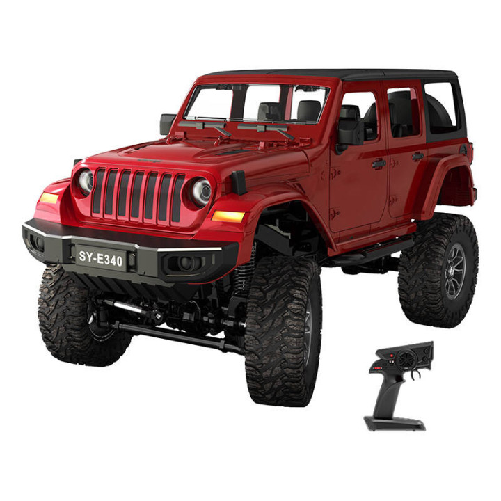 Радиоуправляемая машинка 1:14 Double Eagle (красная) Jeep Crawler Pro E340-003