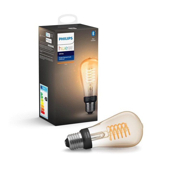 Philips Hue ST64 E27 7W W 2100K BT filament