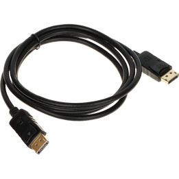 Delta Multimedia DP-1.8M DisplayPort Cable, 4K UHD 1.8m