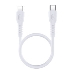 Cable USB-C-lightning Remax Ledy, RC-C022, 30cm, 20W (blanco)