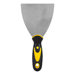 Кельма для шпаклевки 4 дюйма Deli Tools EDL-HD4 (желтая)