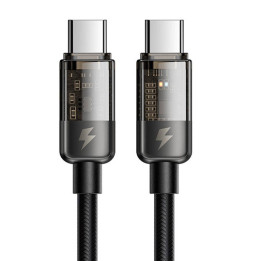 Кабель USB-C на USB-C Mcdodo CA-2840, PD 100Вт, 1,2м (черный)