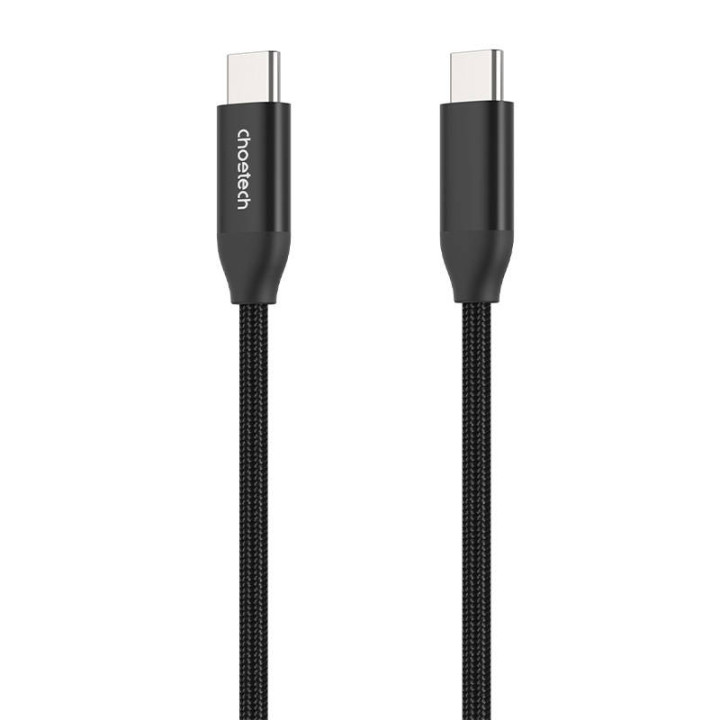 Кабель USB-C до USB-C Choetech XCC-1036 240Вт 2м (черный)
