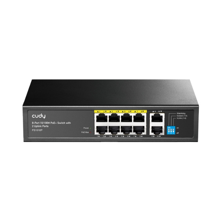 CUDY FS1010P 8-Port PoE Switch