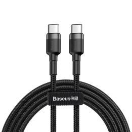 Baseus Cafule PD2.0 60 Вт флэш-зарядка USB для кабеля Type-C (20 В, 3 А) 2 м Серый+Черный