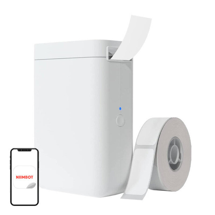 Impresora de Etiquetas Portátil Niimbot D101 (Blanca)