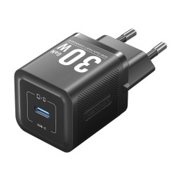 Vention FEZW0-EU Cargador de energía USB-C GaN (30W) (negro)