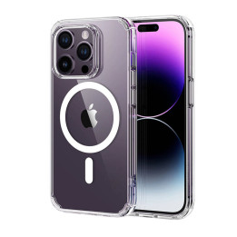 Funda ESR Krystec Clear para iPhone 14 Pro Max, Magsafe (transparente)